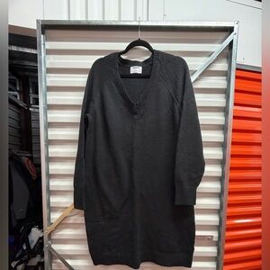 Old Navy Black Long Sleeve Dress